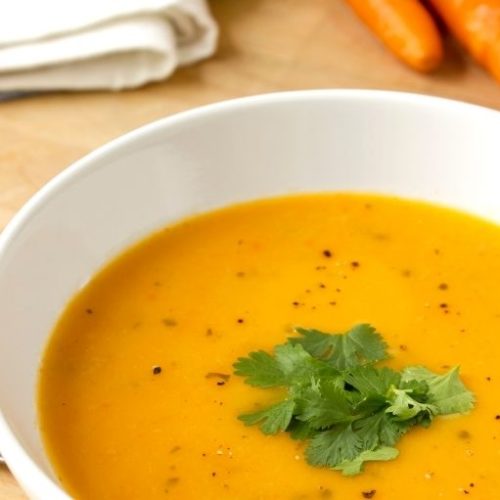 carrot and coriander soup