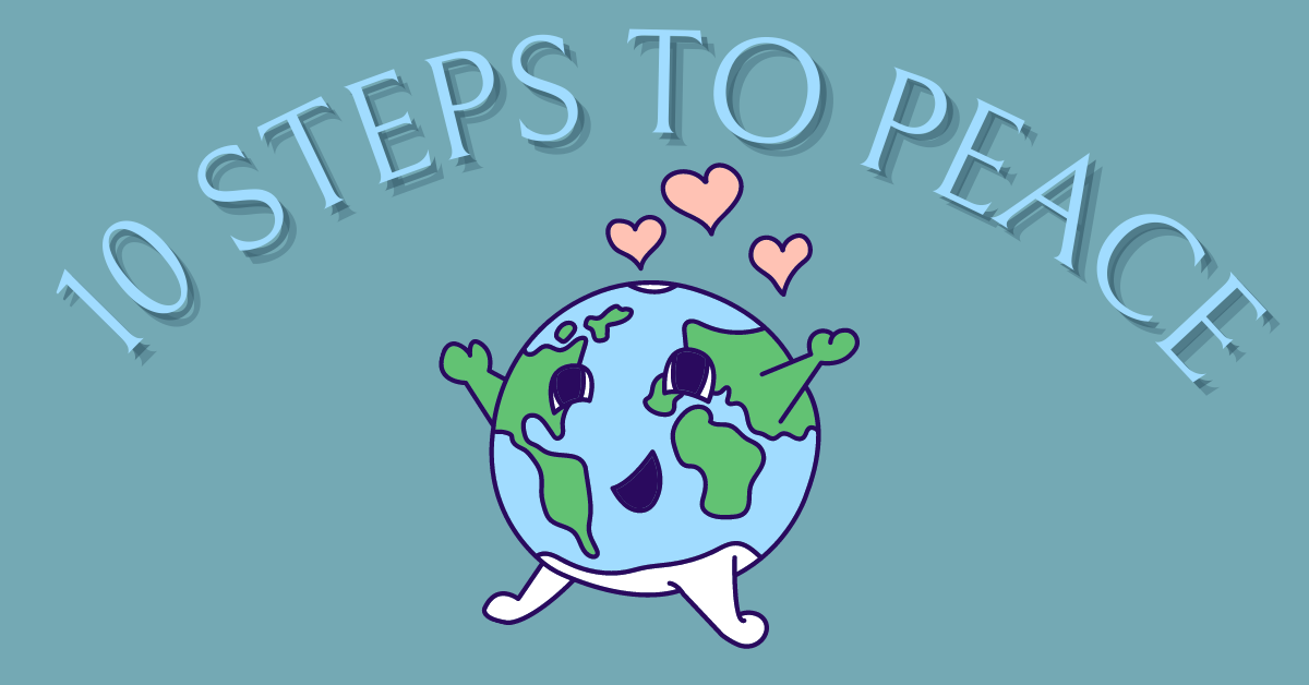 10 steps to peace